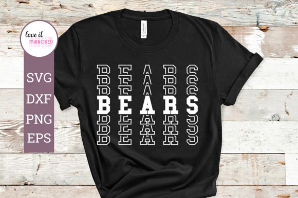 Bears Sport Team Graphics for Crafts and Creative Projects