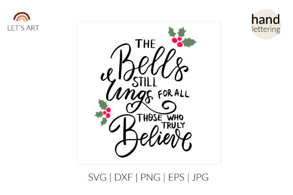 Bells Still Rings Svg for Holiday Graphics and Illustrations