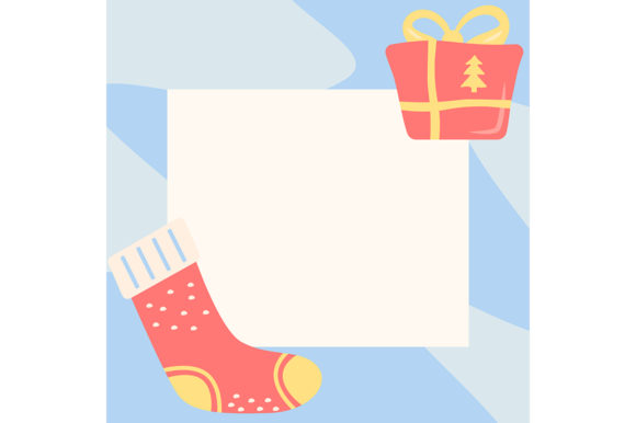 Christmas Greeting Simple Post Template for Graphic Templates