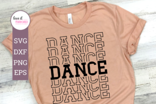 Dance Mirror Word Graphics for Creative Crafts