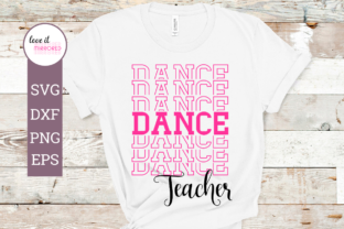 Dance Teacher Mirror Word Graphics for Crafts