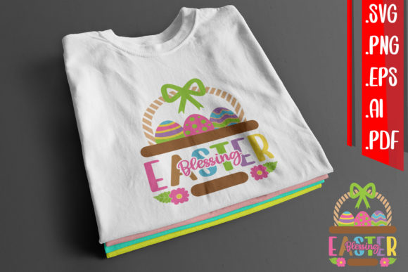 Easter Blessing Graphics for Crafts and Local Branding