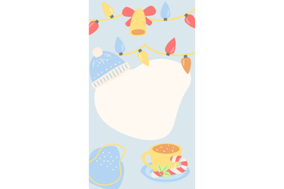 Festive Winter Graphic Templates for Handmade Creations