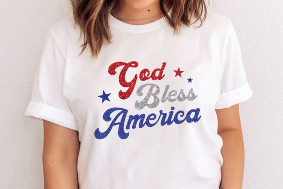 God Bless America - 4th of July Graphics for Local Business Branding