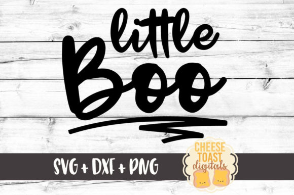 Little Boo Graphic Design Asset for Crafts and Creative Projects