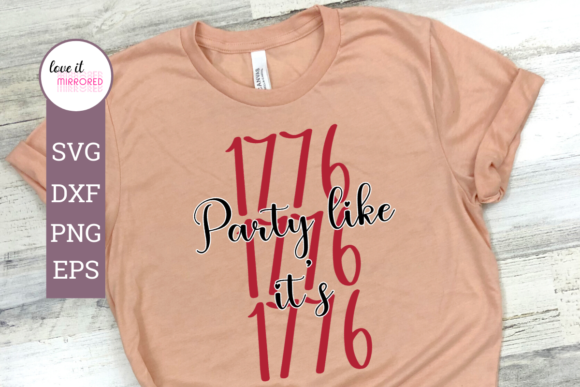 Party Like It's 1776 Mirror Word Embroidery Design Review
