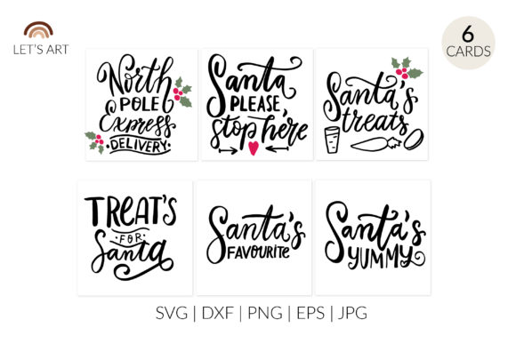 Santa Svg Graphics for Festive Branding and Marketing